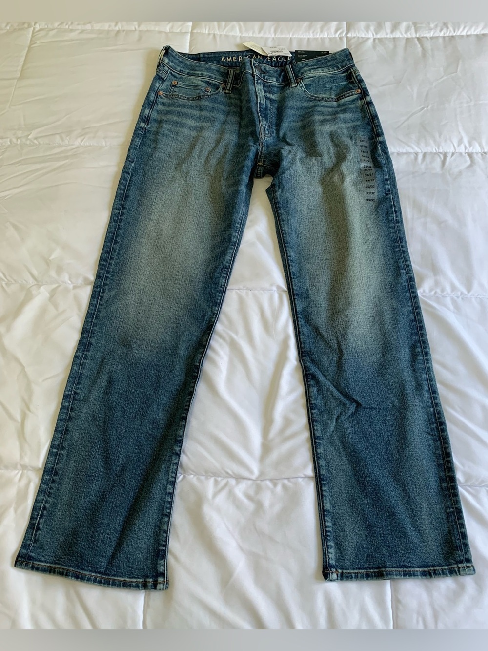 New with tags American Eagle airflex bootcut womens jeans size 33x32